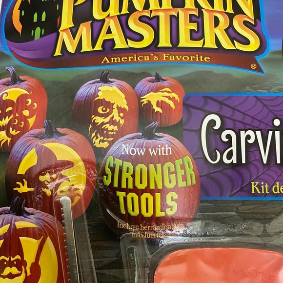 Pumpkin Masters Carving Kit Pattern Book NIP - Picture 2 of 4